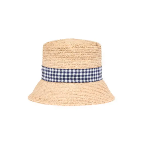 MIU MIU Bucket Hats Women's Natural/Blue