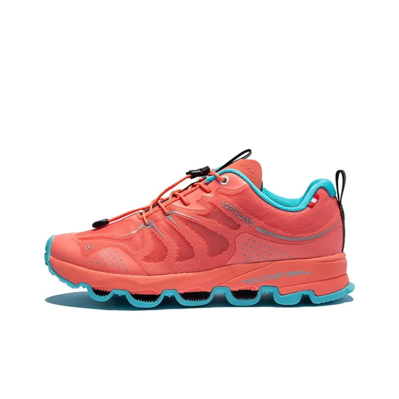 NORTHLAND Running Shoes Women's Low Top Clear/Red-3