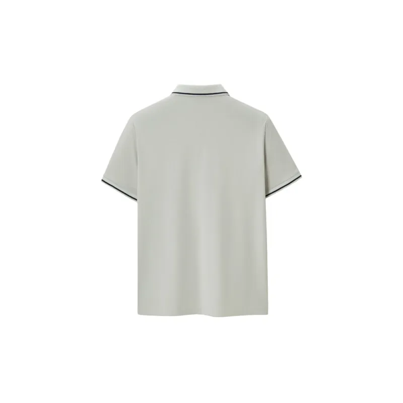 HLA Polo Shirts Men Light Green 8C-1