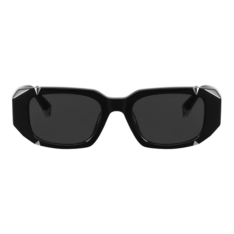 BLACKHEAD Plate Frame Oval Sunglasses Unisex-0