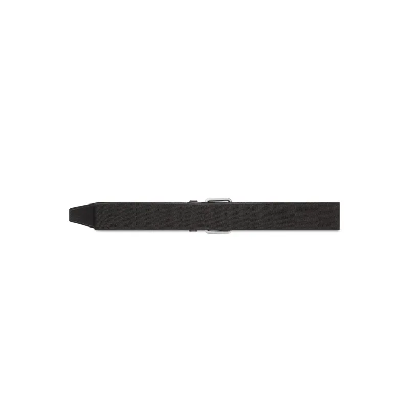 Balenciaga Engraved Logo Brand Logo Pin Buckle Leather Belts Men's Black Width: 3.8cm-1