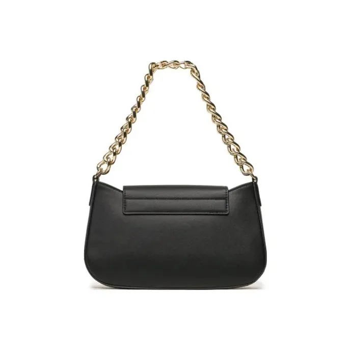 VERSACE JEANS COUTURE Polyester Chain Bag, Shoulder Bag Women's Black-3