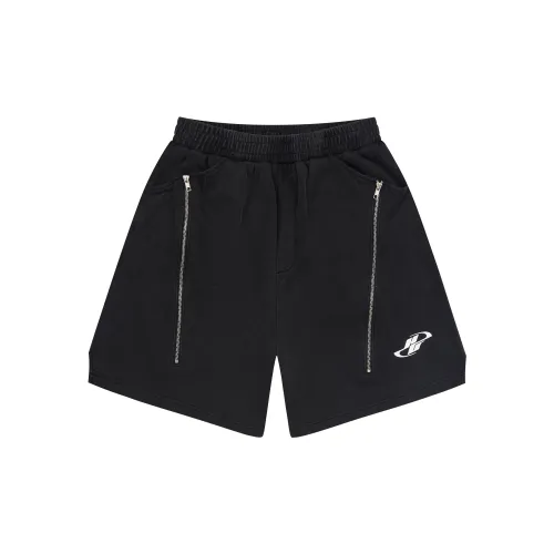 HARSH AND CRUEL Casual Shorts Unisex Black