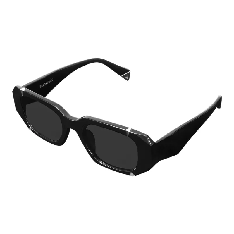 BLACKHEAD Plate Frame Oval Sunglasses Unisex-1