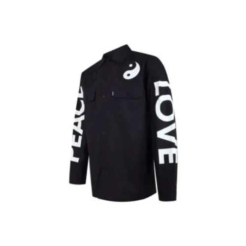 LOVE MOSCHINO Shirts Men Dark Blue