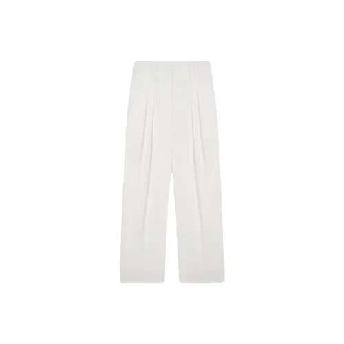 Maison Kitsune GOLF Series Casual Pants Women's White