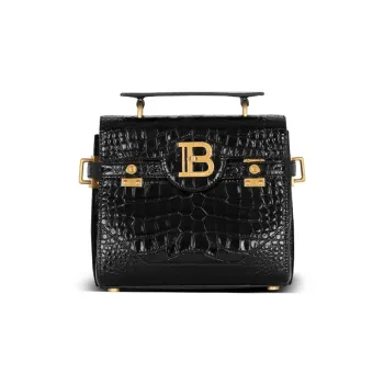 BALMAIN Embossed B Buzz 23 Bag