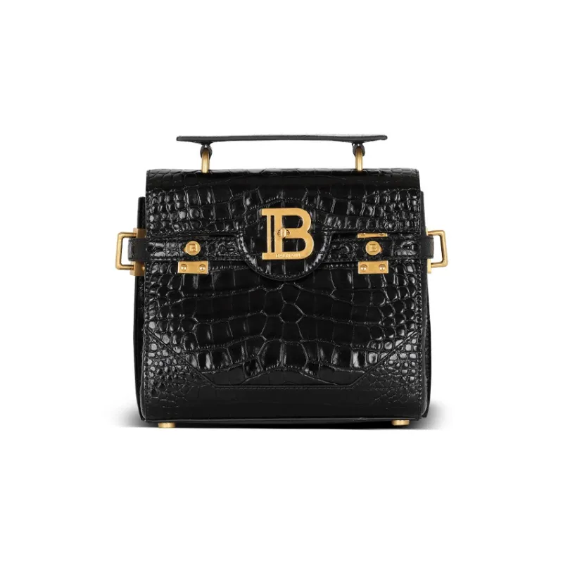 BALMAIN Embossed B Buzz 23 Bag-0