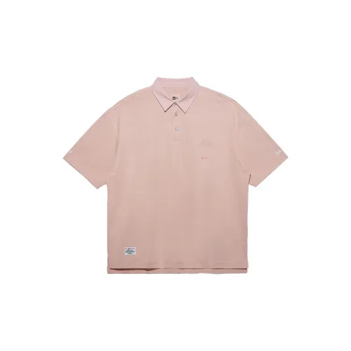 New Era Polo Shirts Men Pink