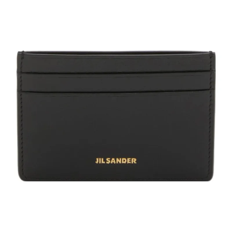 JIL SANDER Logo Embossed Cardholder-0