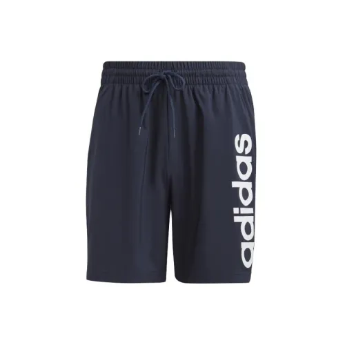 Adidas Casual Shorts Men Navy Blue