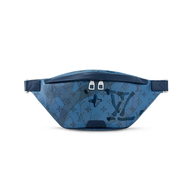 LOUIS VUITTON Discovery Bumbag Abyss Blue-0