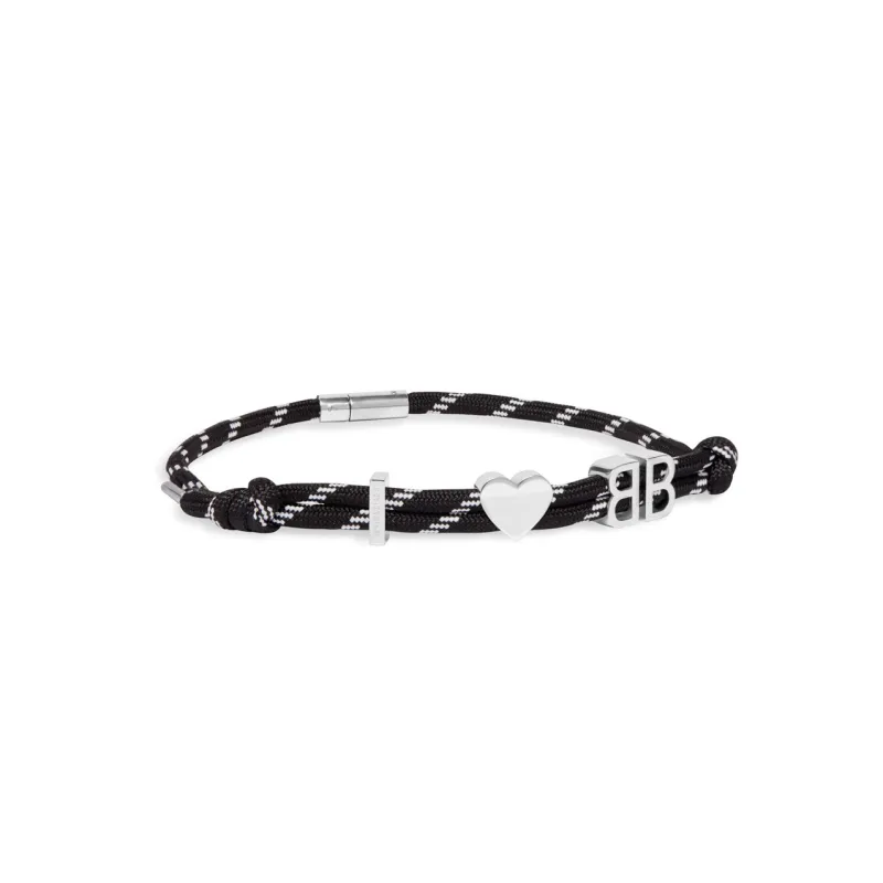 Balenciaga Brass Necklaces Women's Black-2