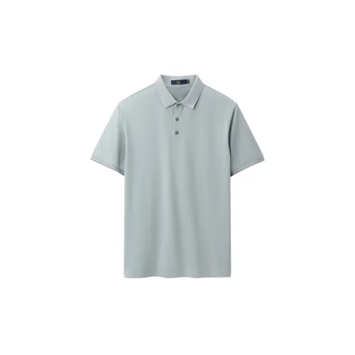 HLA Polo Shirts Men Cooling - Light Bean Green T3