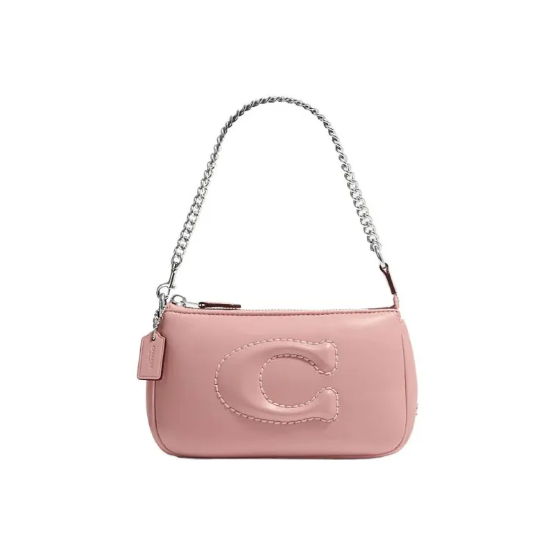 COACH Nolita Sheepskin Storage Bags Handbags Women's Light Pink-0