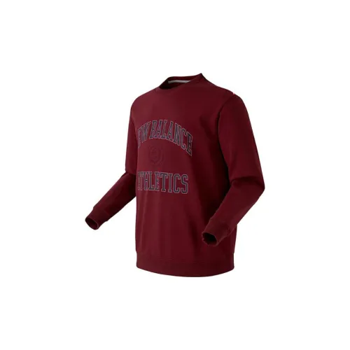 New Balance UNI NB Campus Sweatshirts Men Red