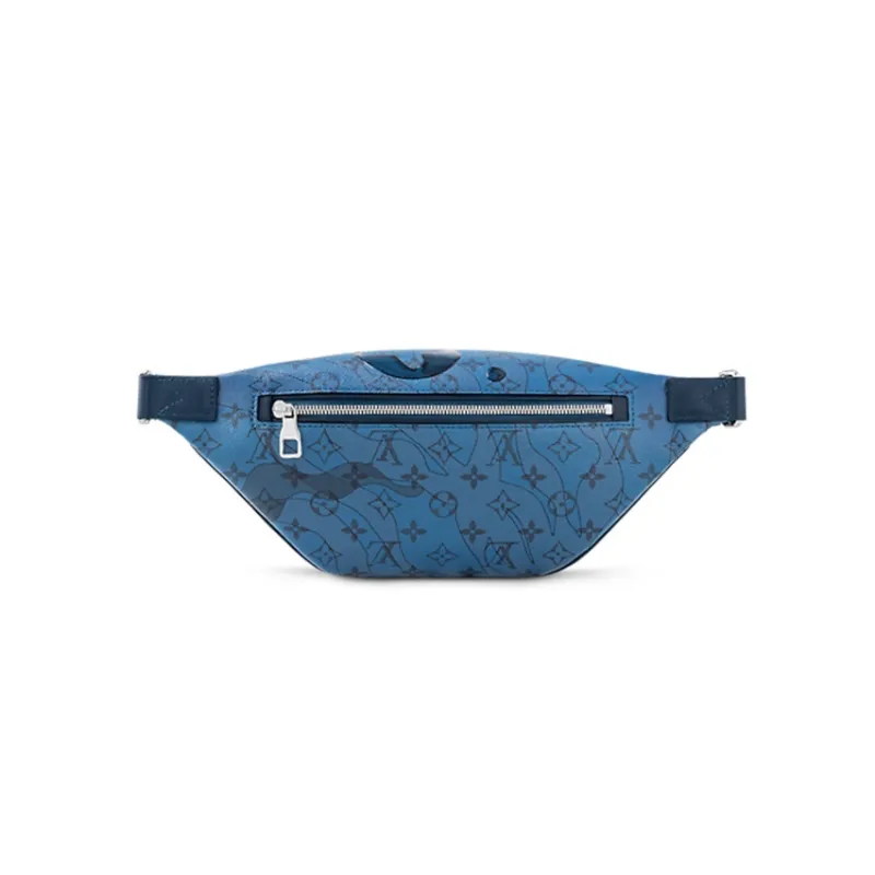 LOUIS VUITTON Discovery Bumbag Abyss Blue-2