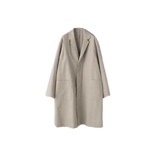 UNITED ARROWS Trench Coats Men Khaki