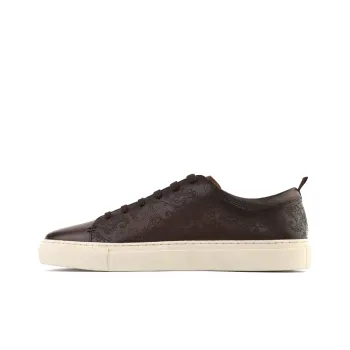 BARKER Low Top Stylish Skateboarding Shoes Men's Black