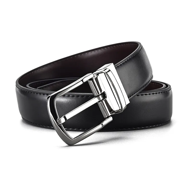 FREE RABBITⅡ Rotating Pin Buckle Cow Leather Leather Belts Men's Width  3.5cm-11