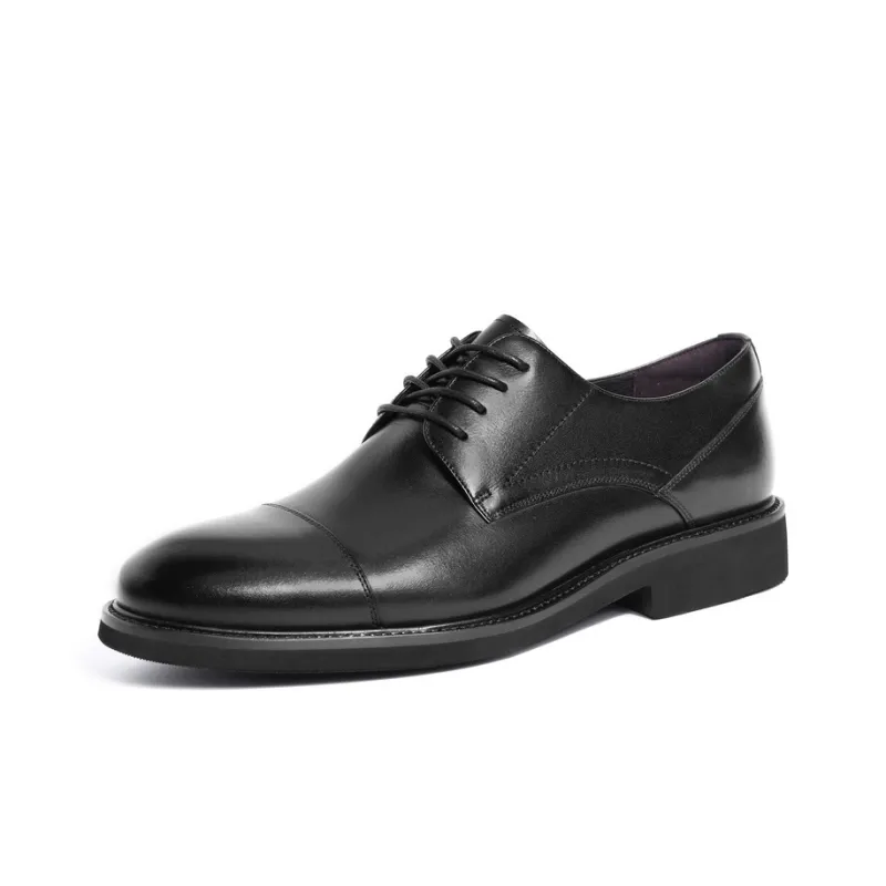 BELLE Dress Shoes Men Low Top Black/Brown-1