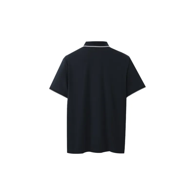 HLA Polo Shirts Men Navy Blue S6-1