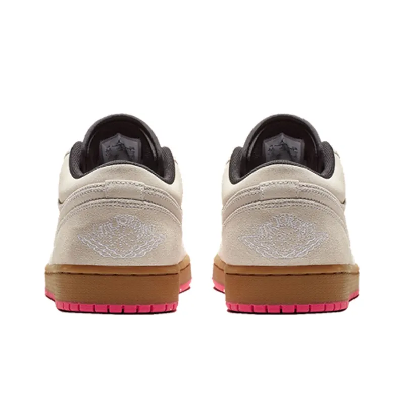 Jordan 1 Low White Gum Hyper Pink-3