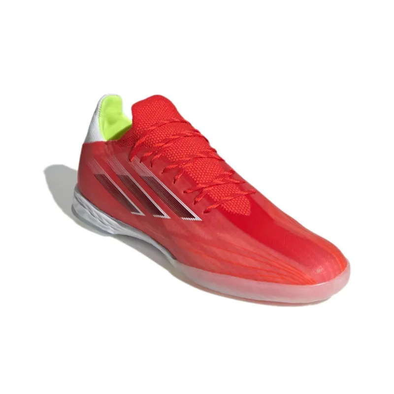 Adidas X Speedflow .1 Indoor Boots Slip-Resistant Breathable Soccer Shoes Unisex Red-2