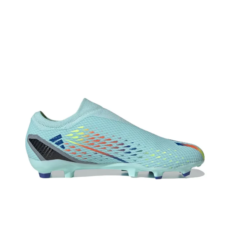 Adidas X Speedportal.3 Laceless Fg Clear Aqua Power Blue-1