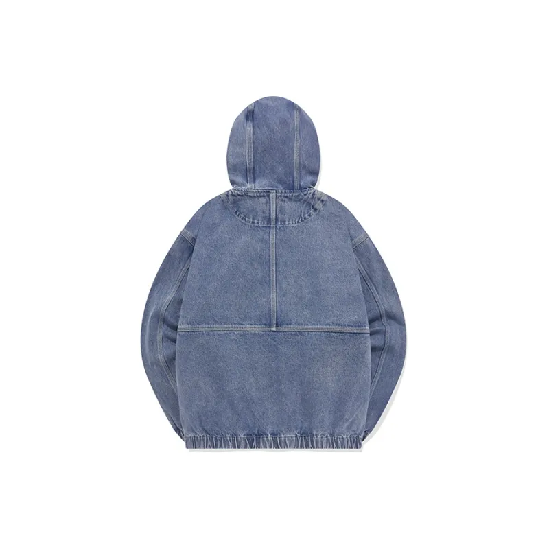COVERNAT Denim Jackets Unisex Light Blue-1