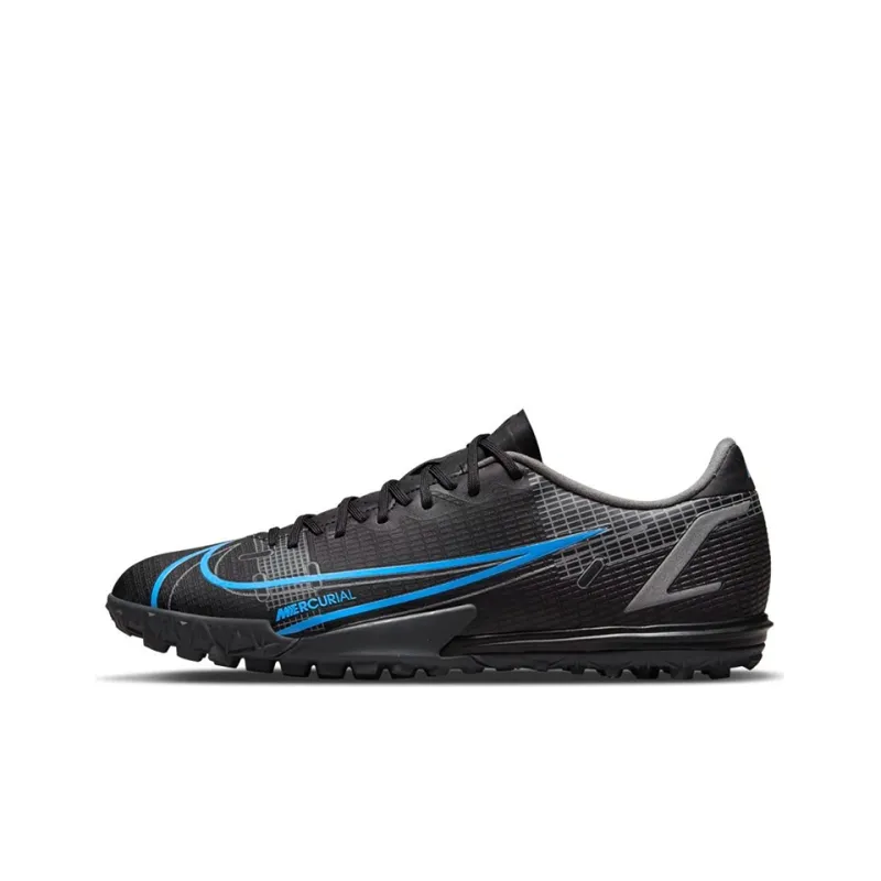 Nike Mercurial Vapor 14 Soccer Shoes Men Low-Top Black/Blue Color-0