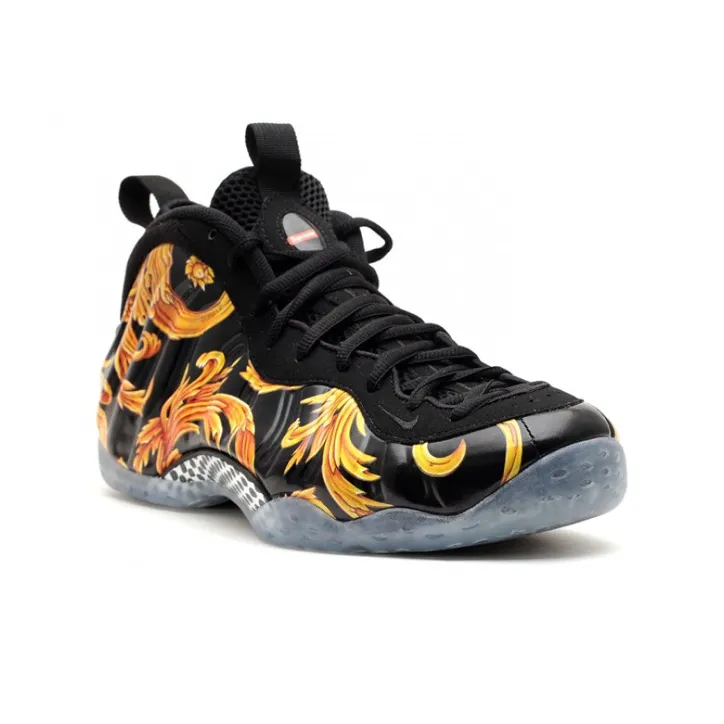 Supreme X Nike Foamposite One Black-2