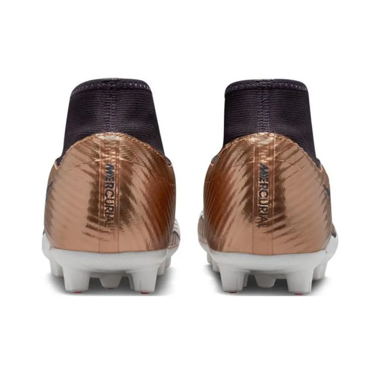 Nike Zoom Mercurial Superfly 9 Academy HG 'Gold Black White'-4