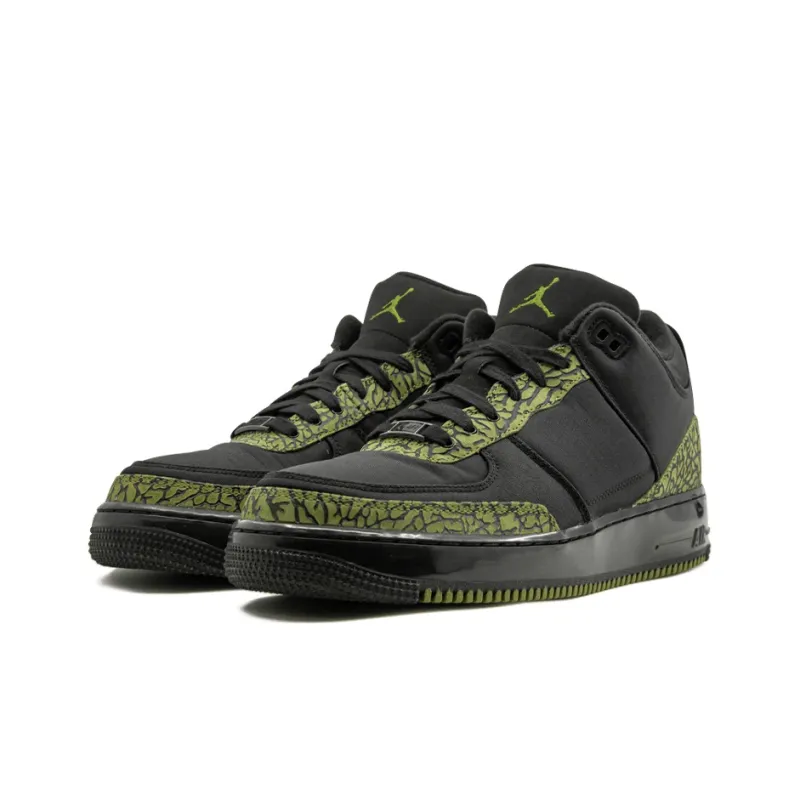 Jordan Ajf 3 Black Scenery Green-1