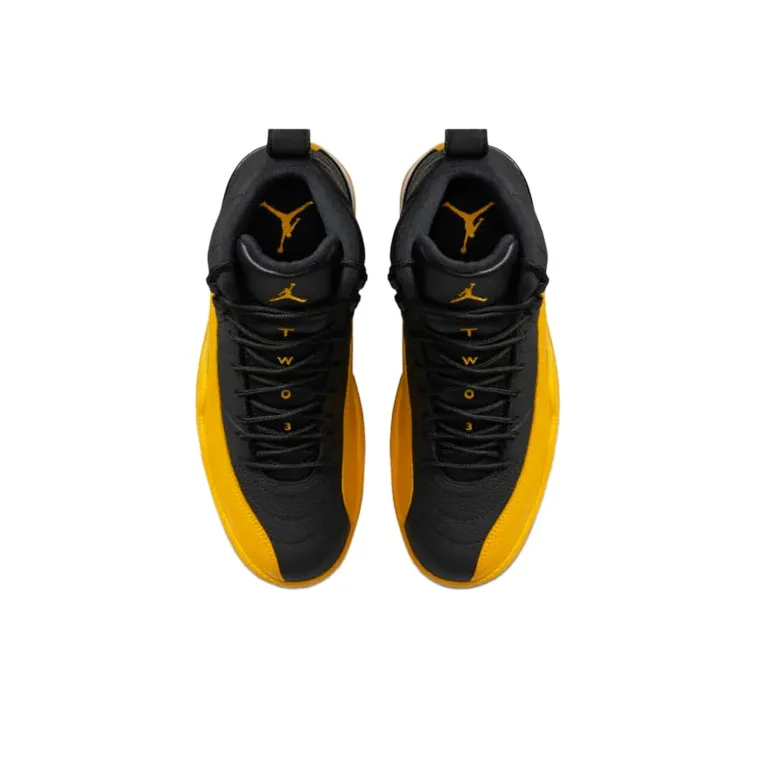 Jordan 12 Retro Black University Gold-3