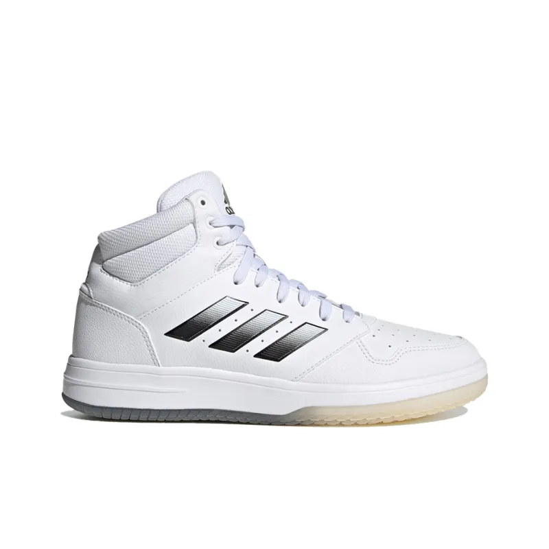 Adidas Gametaker Basketball Shoes 'White Metallic Black'-1
