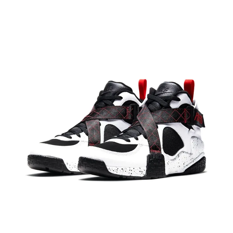 Nike Air Raid White University Red-2