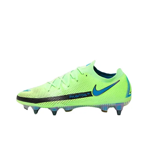 Nike Phantom GT Soccer Shoes Men Low-Top Green/Blue/Black