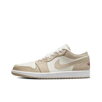 JORDAN 1 Low Se Sail Rattan University Red