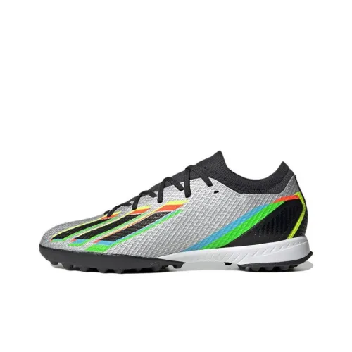 Adidas X Speedportal Soccer Shoes Unisex Low-Top Silver/Black/Yellow