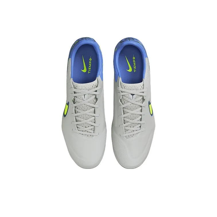 Nike Unisex Legend 9 Pro AG Soccer Shoes Grey/Yellow-3