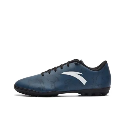 Anta Anti Slip Wear Resistant Soccer Shoes Men's Blue