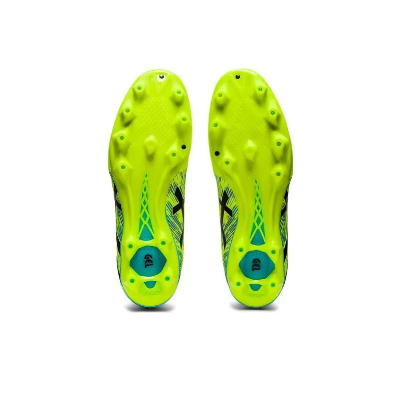 Asics DS Light L.E. Anti-Slip And Wear-Resistant Breathable Soccer Shoes Yellow Green-6