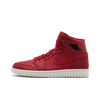 JORDAN 1 Retro Red Elephant Print