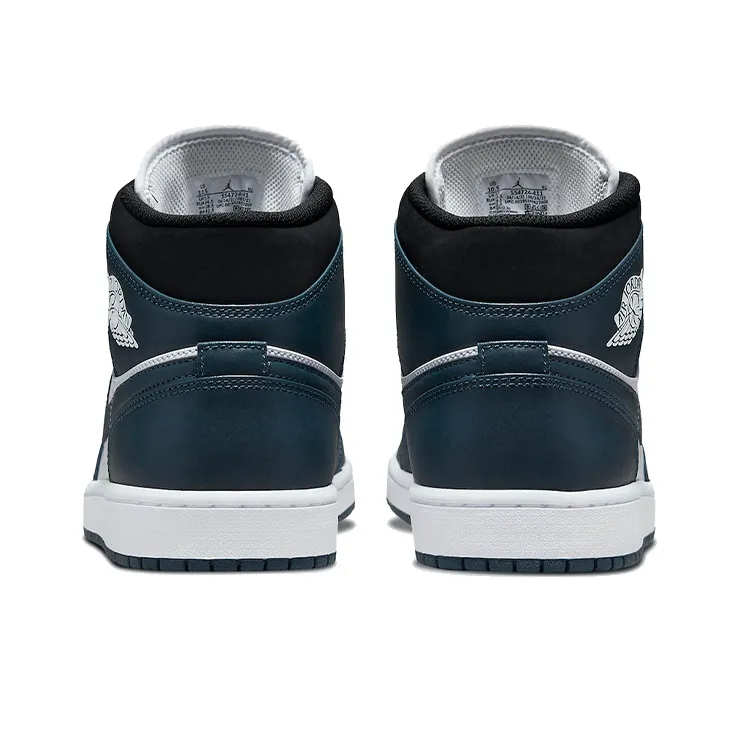 Jordan 1 Mid Armory Navy-4
