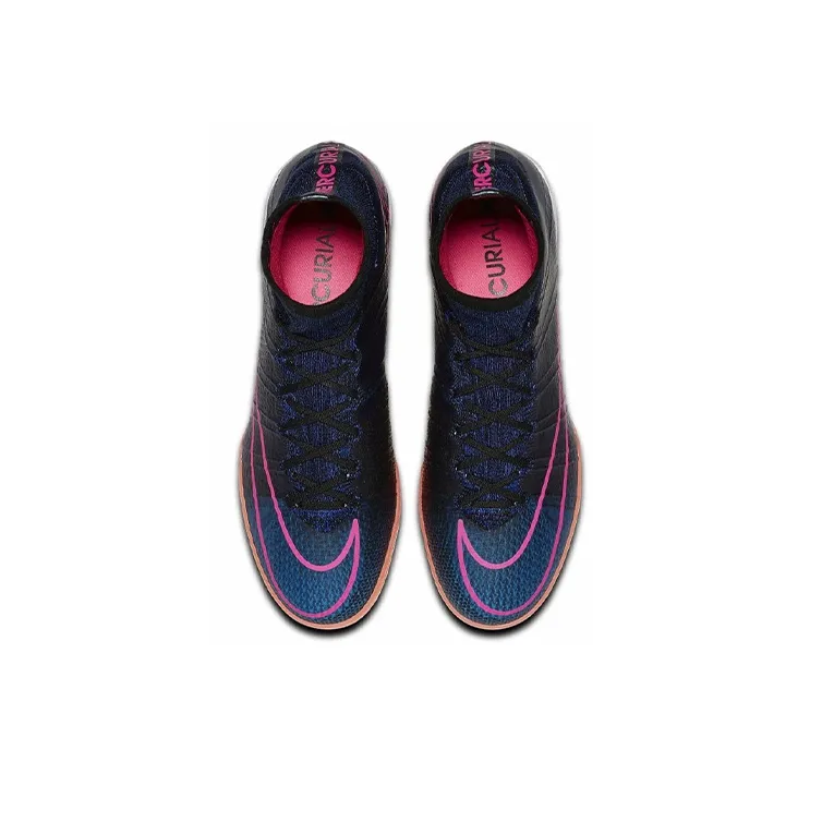 Nike MercurialX Proximo Ic 'Black Blue Pink'-3