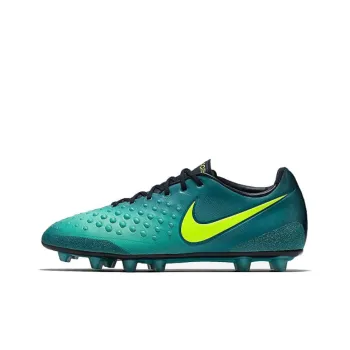 Nike HG Rubber Short Studs Cushioning Anti-Slip And Wear-Resistant Soccer Shoes Men's Turquoise