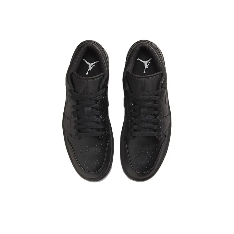 Jordan 1 Low Triple Black 2022-3