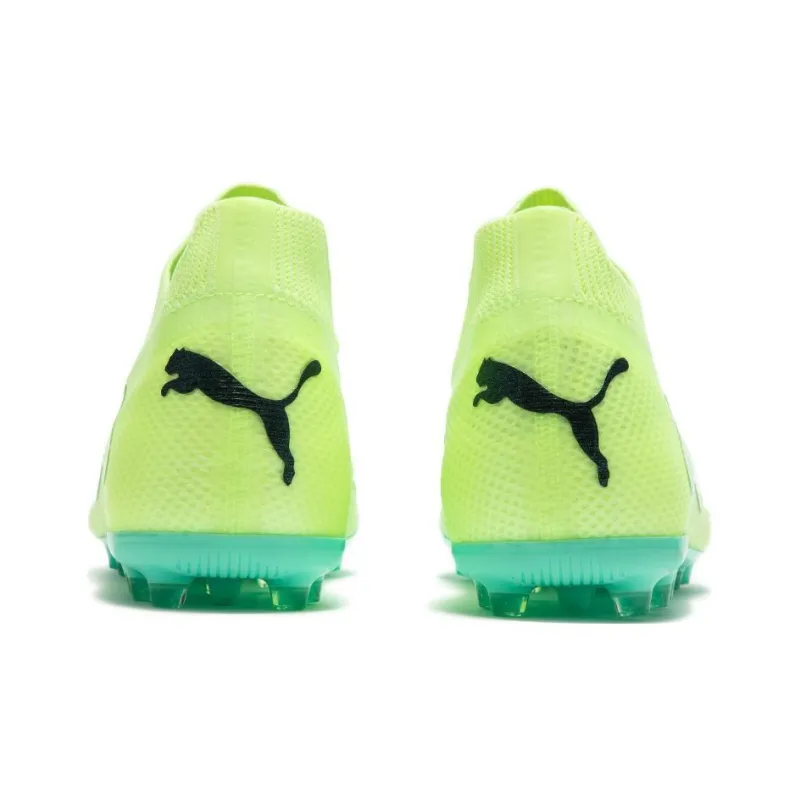 PUMA Chuteiras Future Pro Mg 'Fast Yellow Black Electric'-4