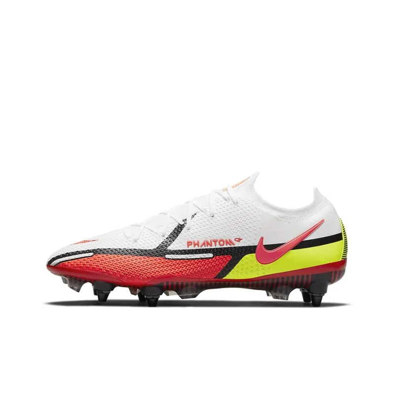 Nike Phantom GT2 Elite Sg White Volt Black Bright Crimson-0